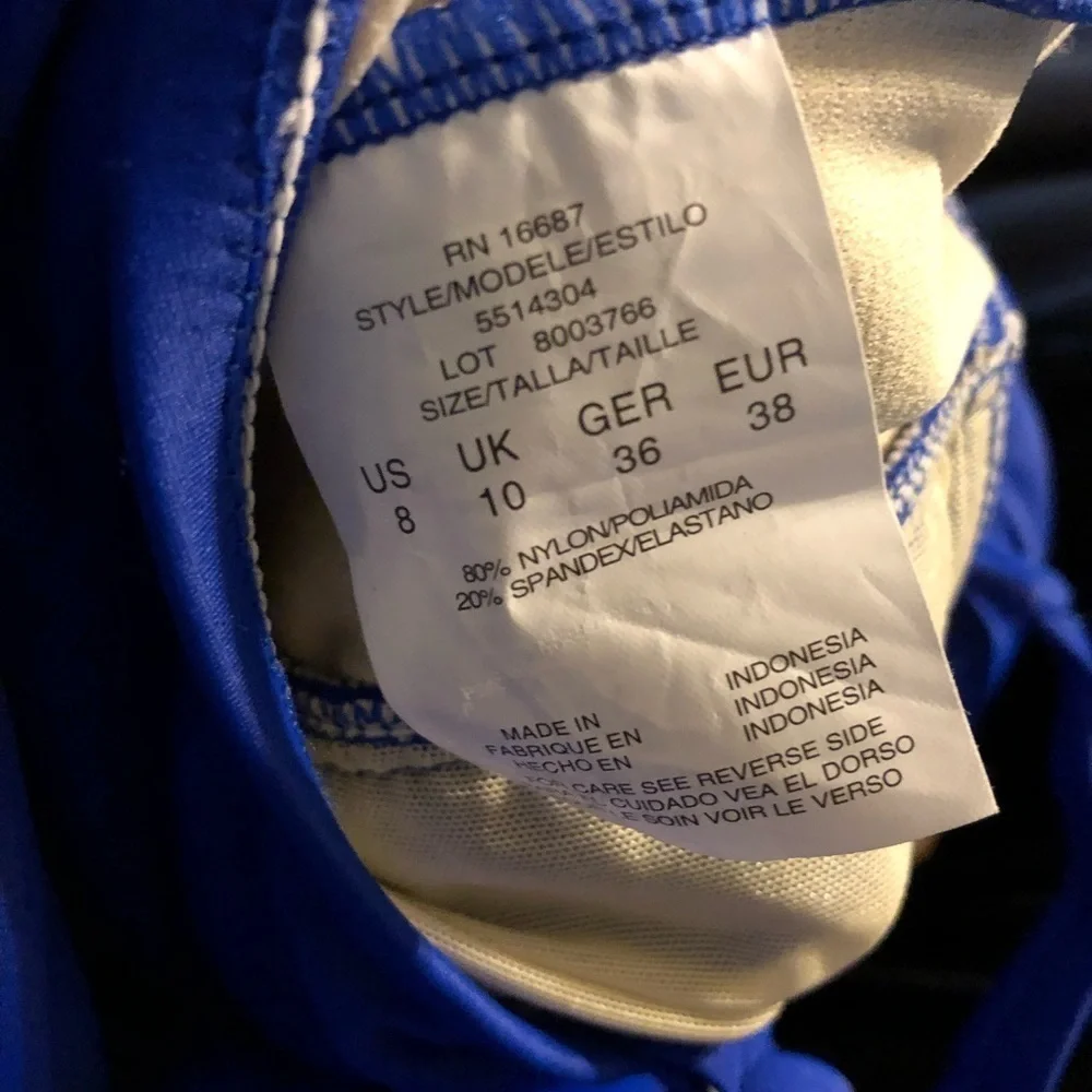 SWIM Solutions Tummy Control One Piece Swimsuit - Picture 5 of 6